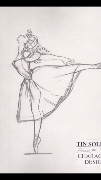 Рисунок к балету Чайковского спящая красавица