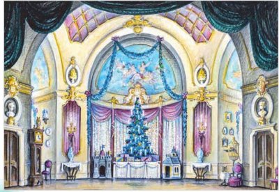 Декорации к балету Щелкунчик Бенуа