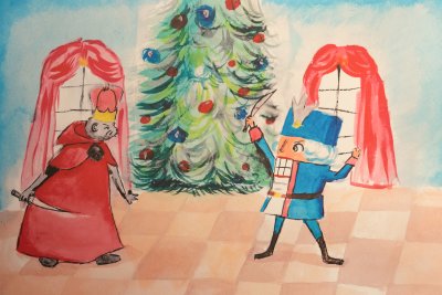 Декорации к балету Щелкунчик