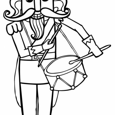 Щелкунчик Чайковский раскраска