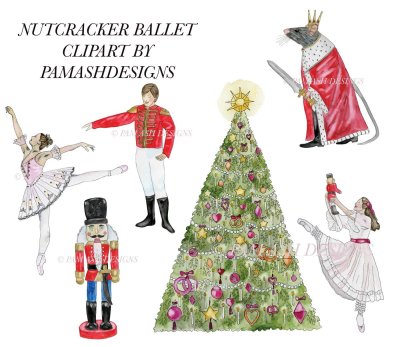 Иллюстрация к балету Щелкунчик