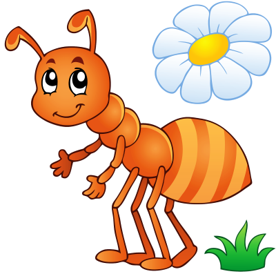 Муравей мультяшный