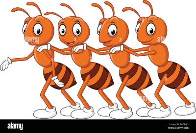 Мультяшные муравьишки