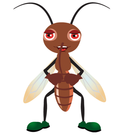 Мультяшные насекомые