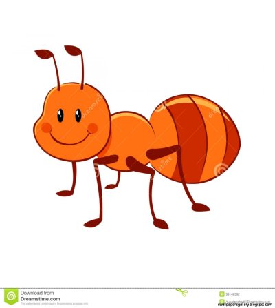 Муравей мультяшный