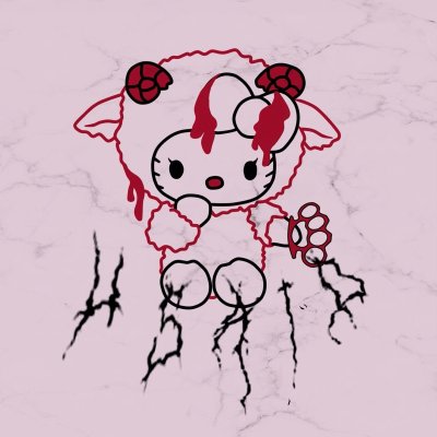 Тату Хелло Китти эскизы