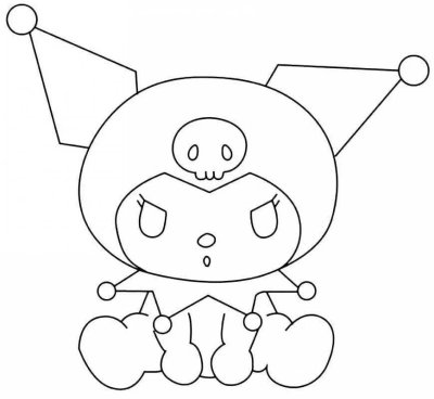 Раскраски Китти Куроми