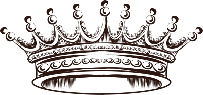 Красивая Векторная корона