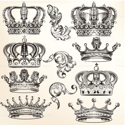 Тату корона