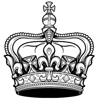 Императорская корона тату