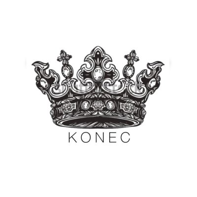 Эскиз корона мужская