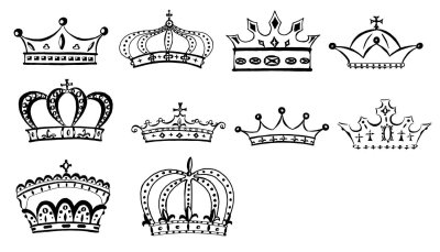 Орнамент с короной