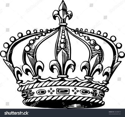 Корона эскиз рисунок