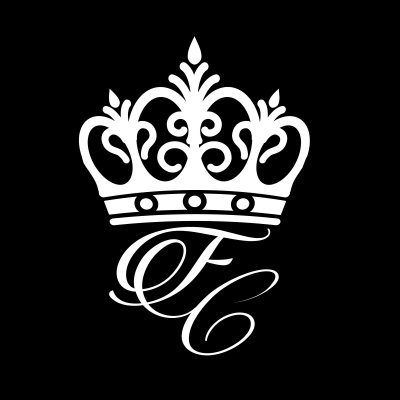 Корона черно белая