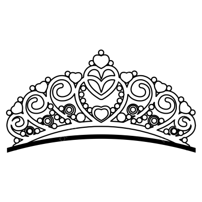 Корона принцессы вектор