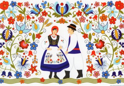 Польские национальные узоры