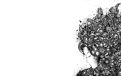 Черно белые рисунки