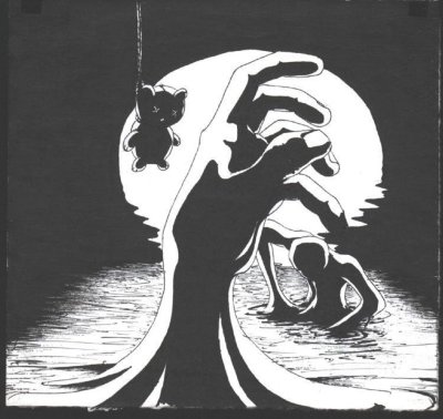 Рисунки белым по черному