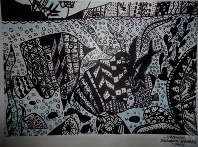 Графика маркером