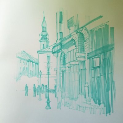 Эскиз города