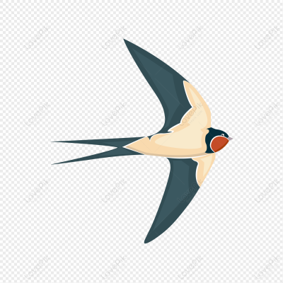 Ласточки в полете вектор