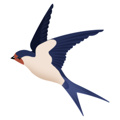 Ласточка Векторная