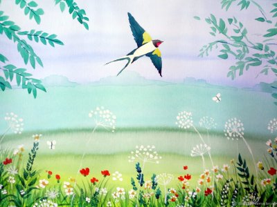 Алексей Плещеев Ласточка иллюстрации