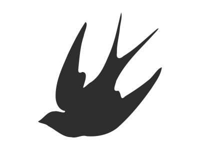 Ласточка силуэт