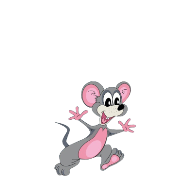 Мышонок мультяшный