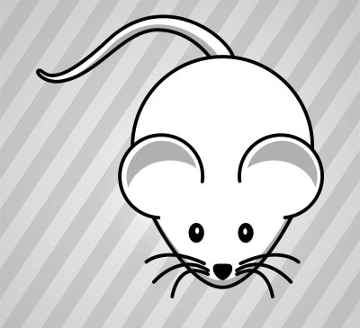 Раскраска мышонок