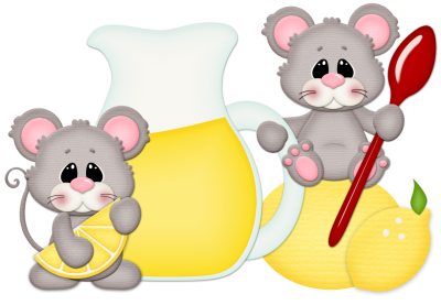 Мышонок на прозрачном фоне