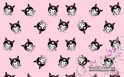 Kuromi Sanrio фон