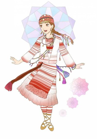 Костюм удмуртов для детей