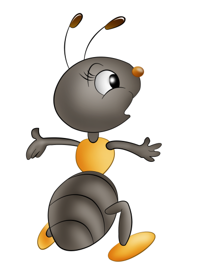 Мультяшные насекомые