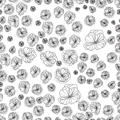 Мелкие рисунки черно белые