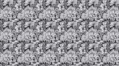 Орнамент цветы