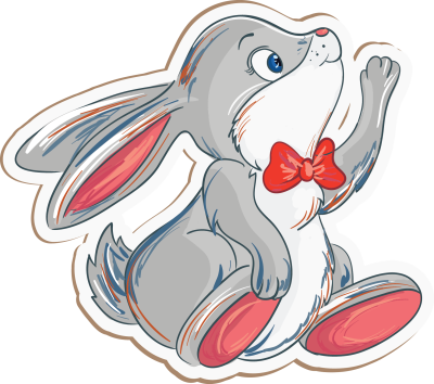 Зайцы мультяшные