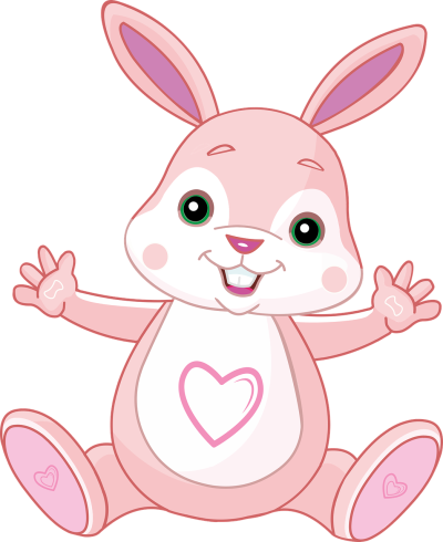 Зайчик мультяшный