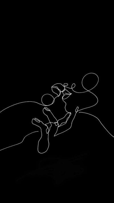 Рисунки на черном фоне