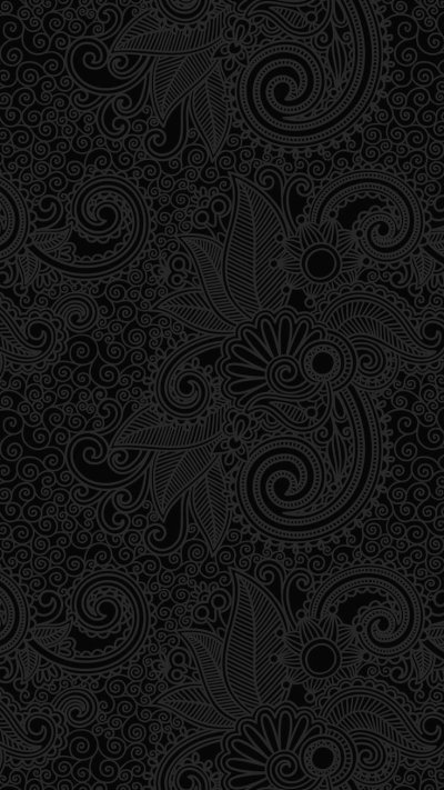 Орнамент на черном фоне
