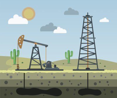 Нефть иллюстрация