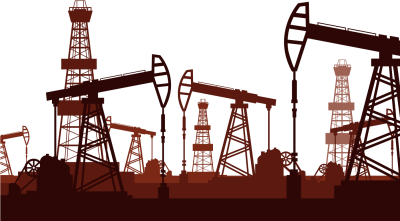 Нефтяная вышка вектор