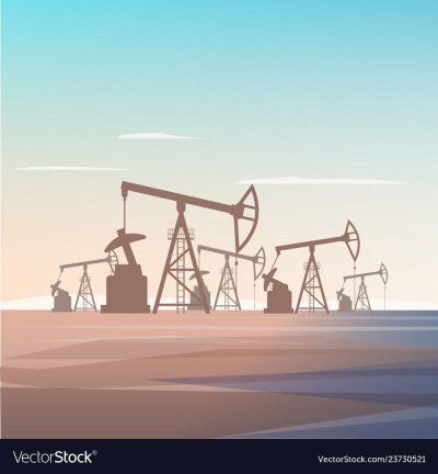 Нефть мультяшная