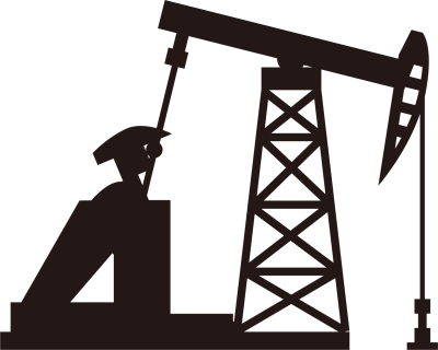 Добыча нефти значок