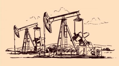 Нефть иллюстрация