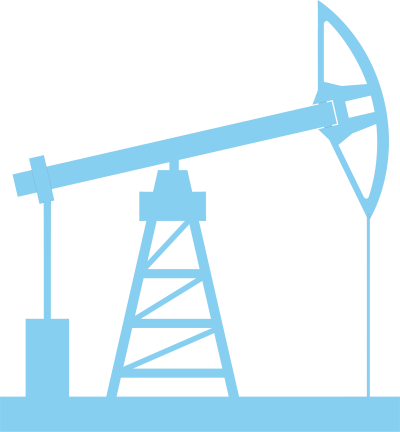 Нефтяная вышка силуэт