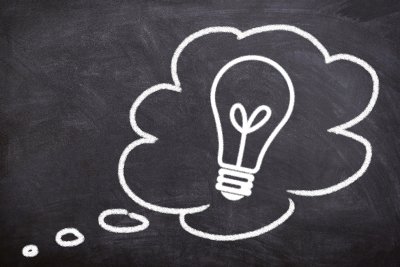 Рисунки мелом на доске