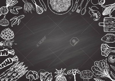 Меловая доска фон