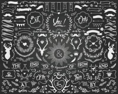 Рисунки мелом