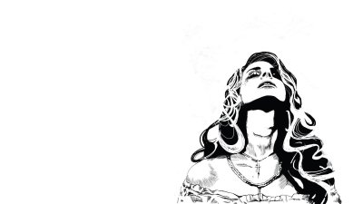 Графика (девушка)